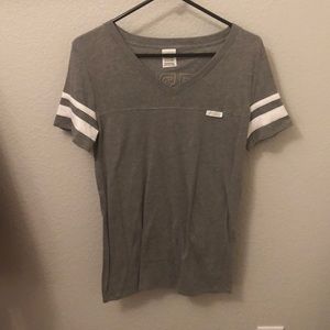 PINK Gray with gold shirt